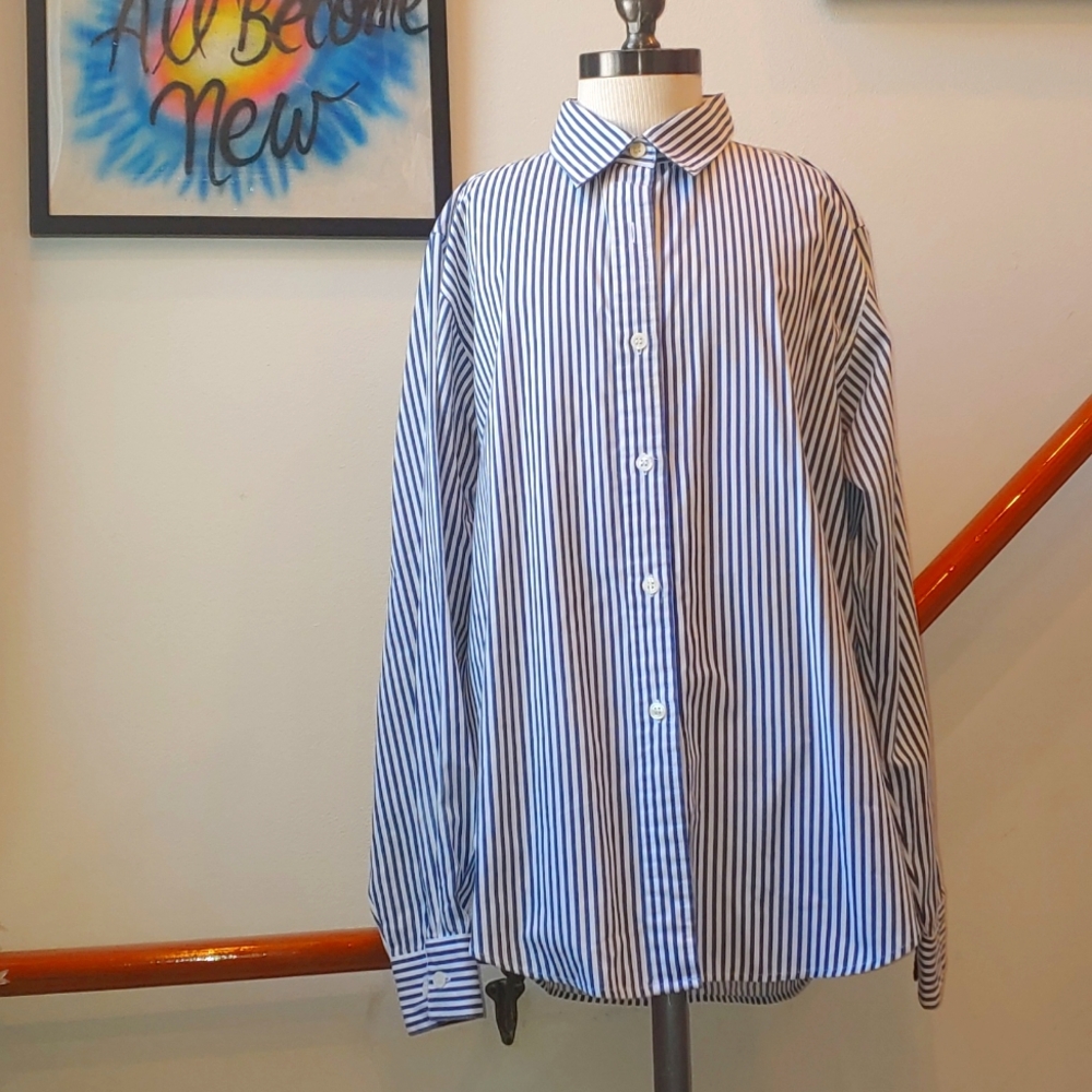 WITT Shirt Collection Button Down Shirt Paisley Print Details Size 8